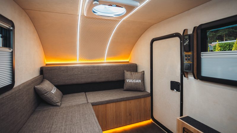 lekka przyczepa kempingowa teardro